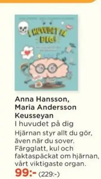 Akademibokhandeln Anna Hansson, Maria Andersson Keusseyan erbjuda