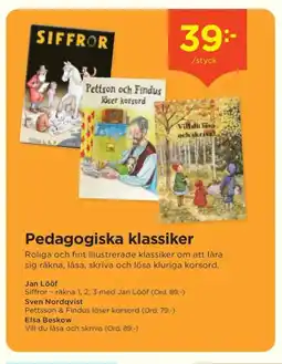 Akademibokhandeln Pedagogiska klassiker erbjuda