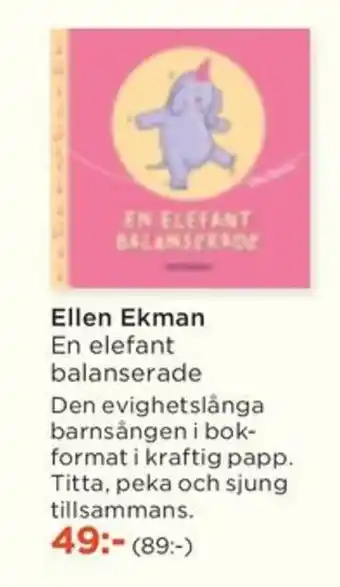 Akademibokhandeln Ellen Ekman erbjuda