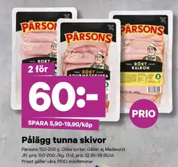 City Gross Pålägg tunna skivor erbjuda