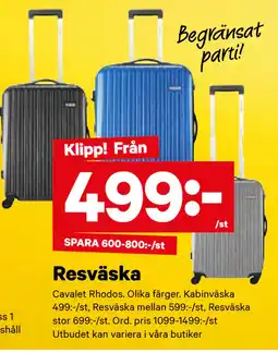 City Gross Resväska erbjuda