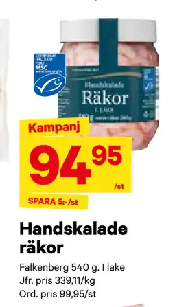 City Gross Handskalade räkor erbjuda