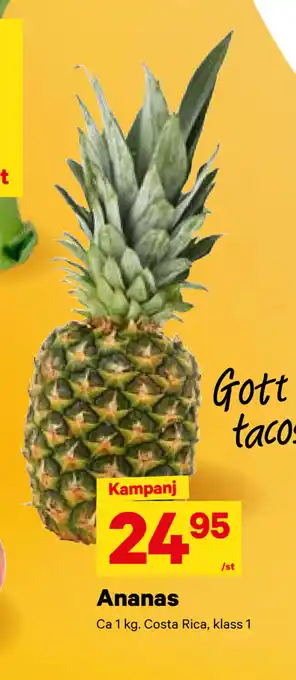 City Gross Ananas erbjuda