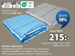 JYSK MELDAL FIBERTÄCKE erbjuda