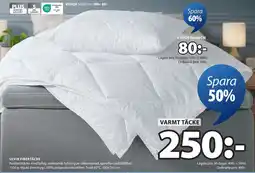 JYSK ULVIK FIBERTÄCKE erbjuda
