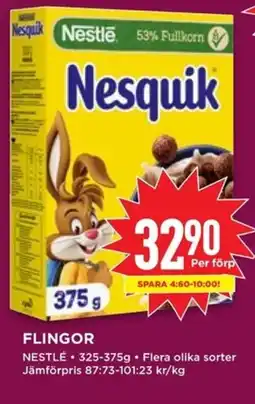 Willys NESTLÉ Flingor erbjuda