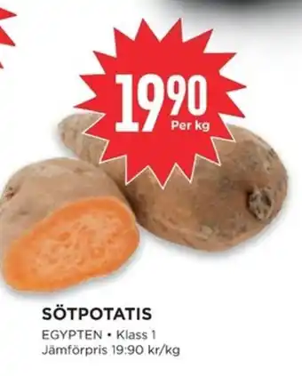 Willys Sötpotatis erbjuda