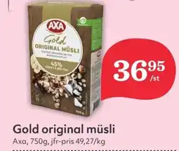 Hemköp AXA Gold original müsli erbjuda