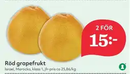 Hemköp Röd grapefrukt erbjuda