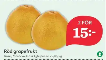 Hemköp Röd grapefrukt erbjuda