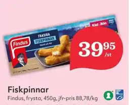 Hemköp FINDUS Fiskpinnar erbjuda