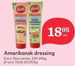 Hemköp KAVLI Amerikansk dressing erbjuda