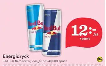 Hemköp RED BULL Energidryck erbjuda