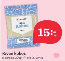 Hemköp ELDORADO Riven kokos erbjuda