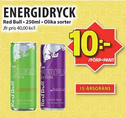 Matvärlden Tensta ENERGIDRYCK erbjuda