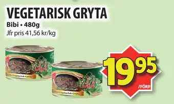 Matvärlden Tensta VEGETARISK GRYTA erbjuda