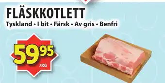 Matvärlden Tensta FLÄSKKOTLETT erbjuda