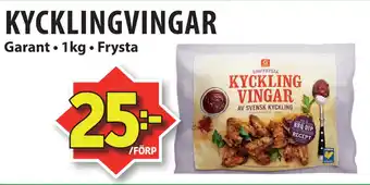 Matvärlden Tensta KYCKLINGVINGAR erbjuda