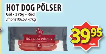 Matvärlden Tensta HOT DOG PÖLSER erbjuda