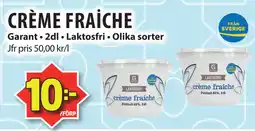 Matvärlden Tensta CRÈME FRAICHE erbjuda