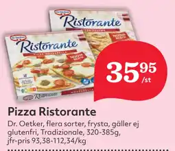 Hemköp Pizza Ristorante erbjuda