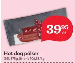 Hemköp Hot dog pölser erbjuda