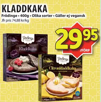 Matvärlden Tensta KLADDKAKA erbjuda