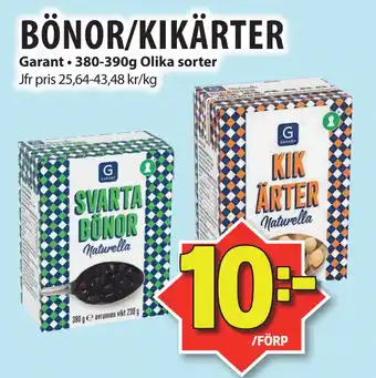 Matvärlden Tensta BÖNOR/KIKÄRTER erbjuda