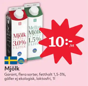 Hemköp Mjölk erbjuda