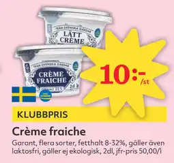 Hemköp Crème fraiche erbjuda