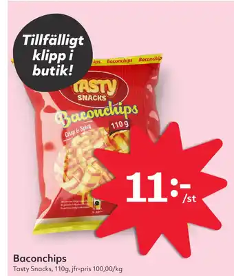 Hemköp Baconchips erbjuda