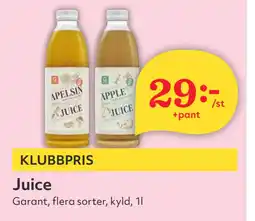 Hemköp Juice erbjuda