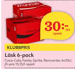 Hemköp Läsk 6-pack erbjuda