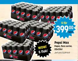 Eurocash Pepsi Max erbjuda