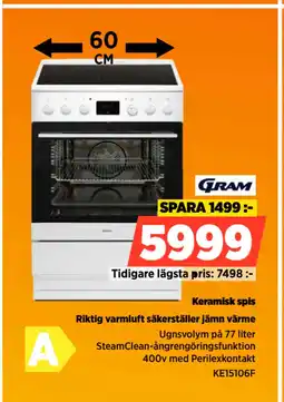 Power Keramisk spis erbjuda