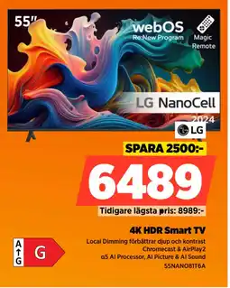 Power 4K HDR Smart TV erbjuda