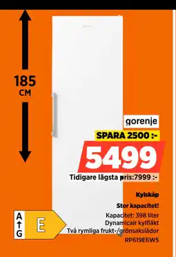 Power Kylskåp erbjuda