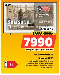 Power 4K HDR Smart TV erbjuda