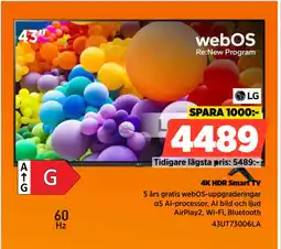 Power 4K HDR Smart TV erbjuda