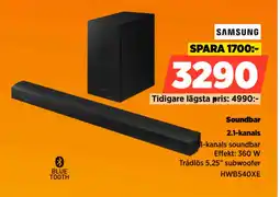 Power Soundbar erbjuda