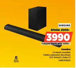 Power Soundbar erbjuda