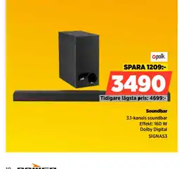 Power Soundbar erbjuda