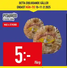 Matdax PITABRÖD erbjuda