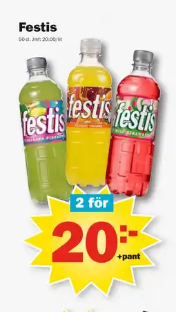 Pekås Festis erbjuda