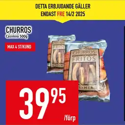 Matdax CHURROS erbjuda