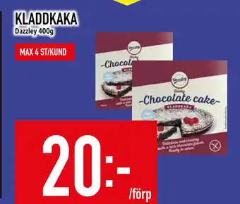 Matdax KLADDKAKA erbjuda