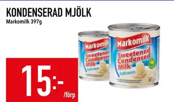 Matdax KONDENSERAD MJÖLK erbjuda