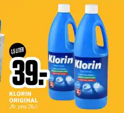 ÖoB KLORIN ORIGINAL erbjuda