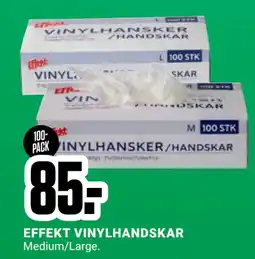 ÖoB EFFEKT VINYLHANDSKAR erbjuda