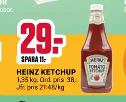 ÖoB HEINZ KETCHUP erbjuda